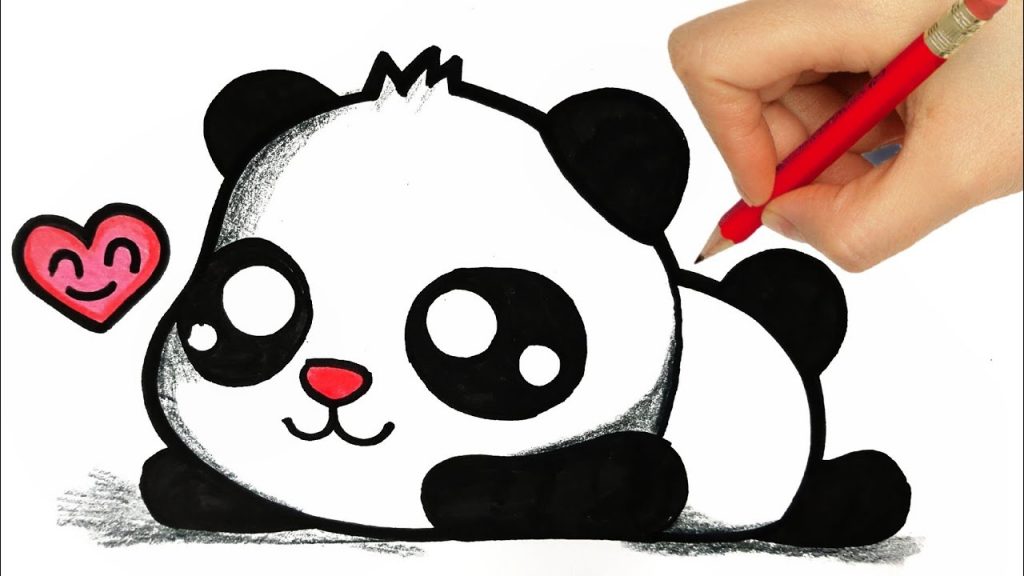 Comment dessiner un panda  facilement Tutoriel complet